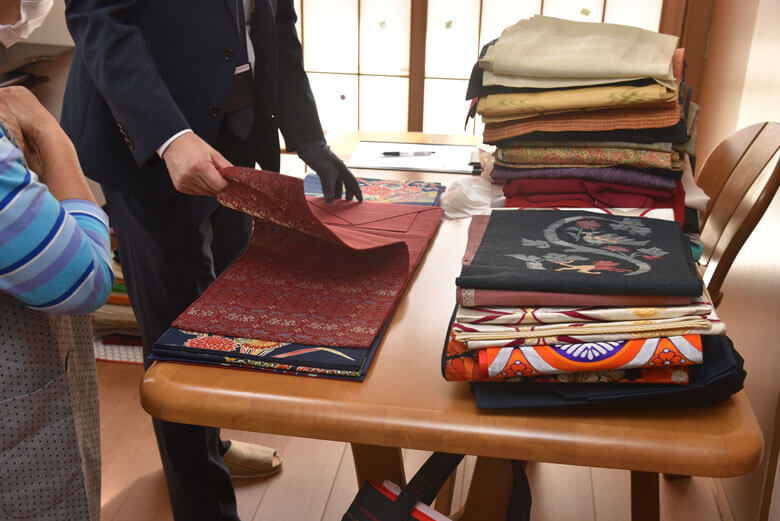 中古の小千谷紬は着物買取で売ることができる？